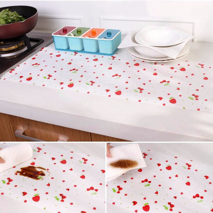 New Kitchen Table Mat Drawer Liner Wardrobe Pad Cupboard Placemat Moistureproof Drop ship