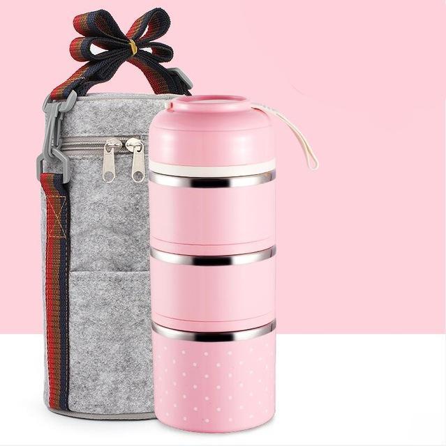 Cute Japanese Thermal Lunch Box
