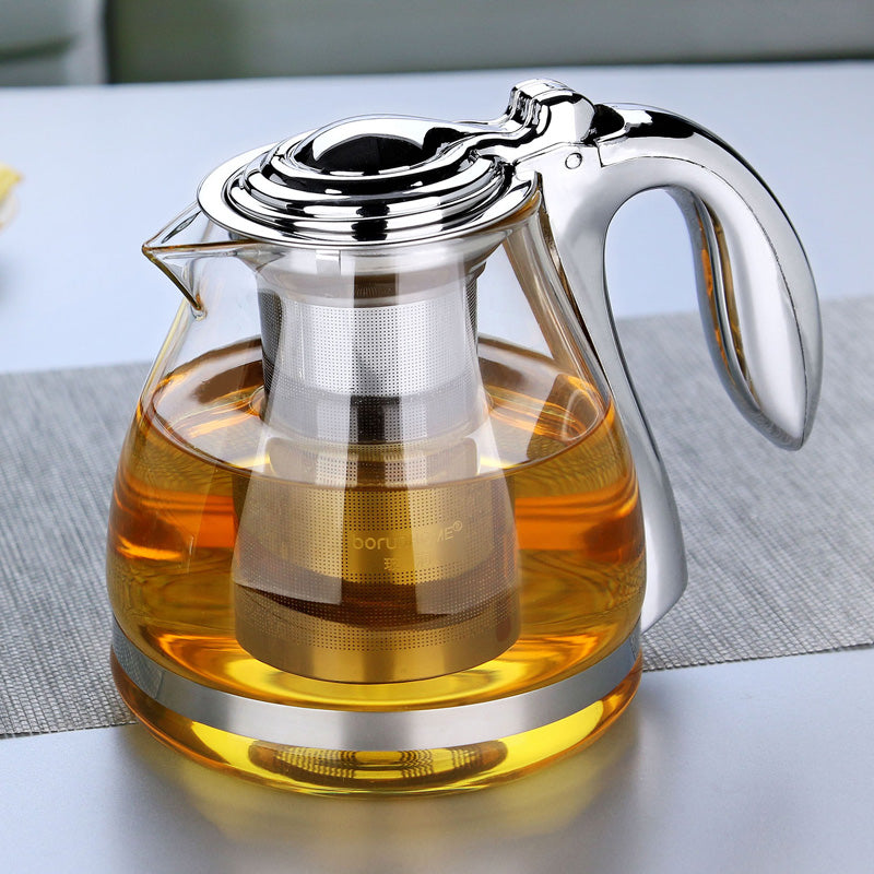 Elegant Glass Tea Pot