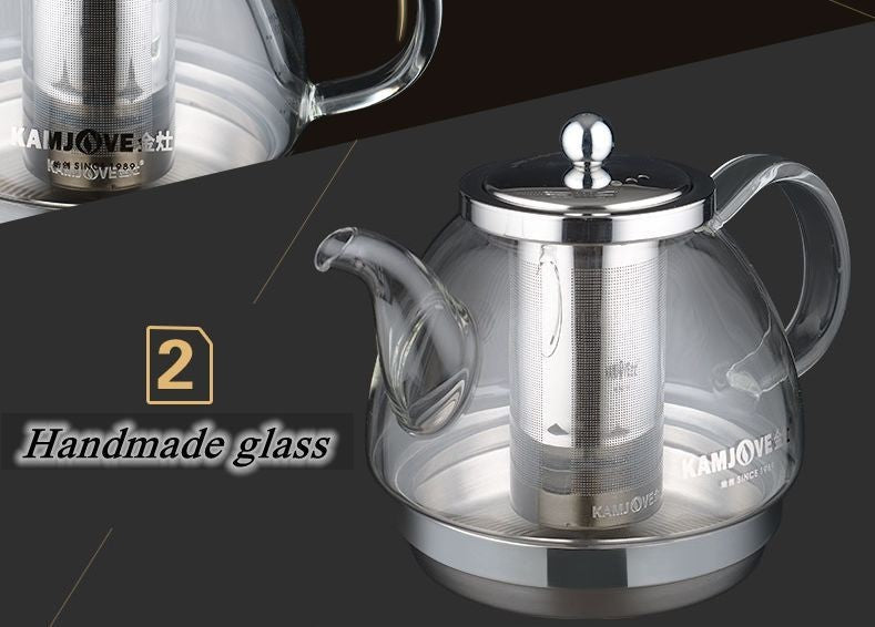 Induction Glass Tea Kettle