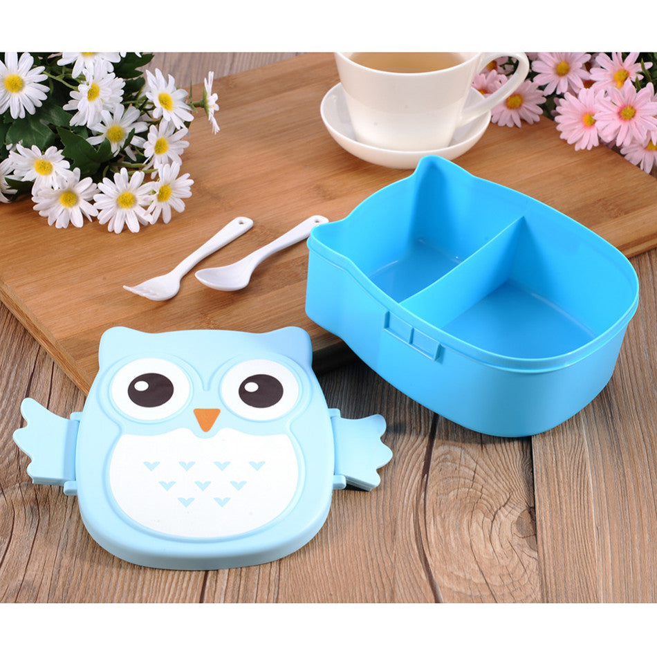 Cartoon Owl Lunch Box