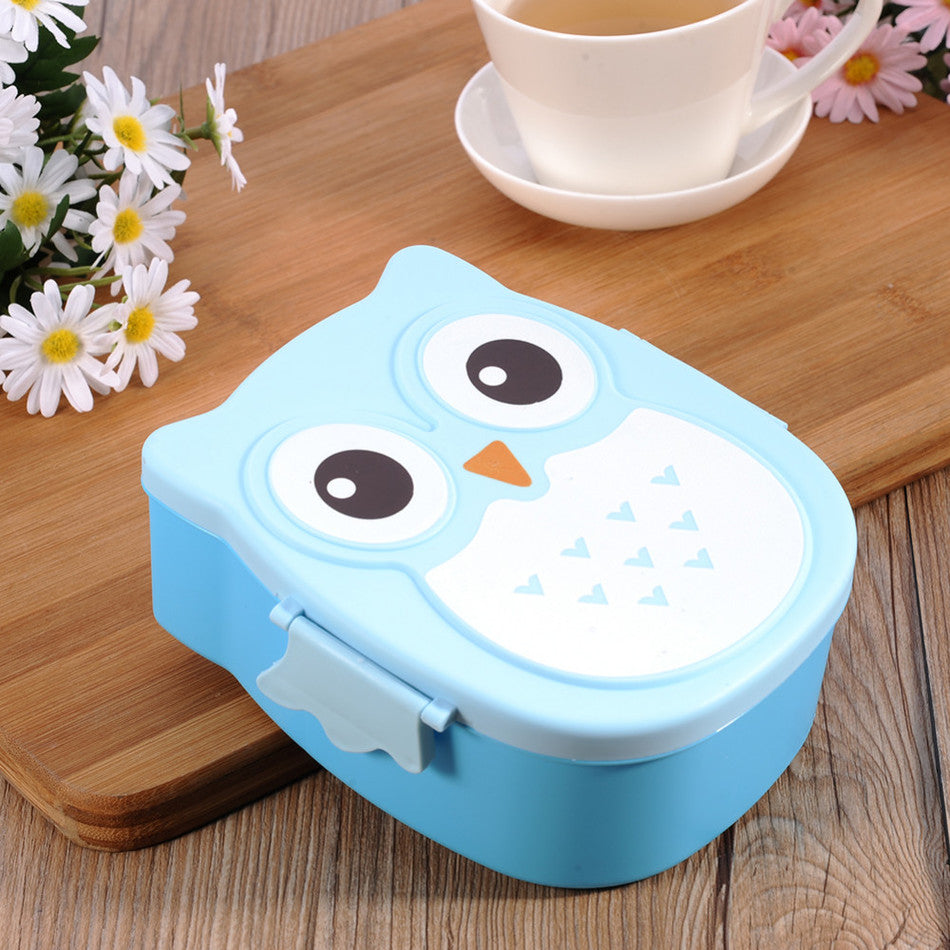 Cartoon Owl Lunch Box