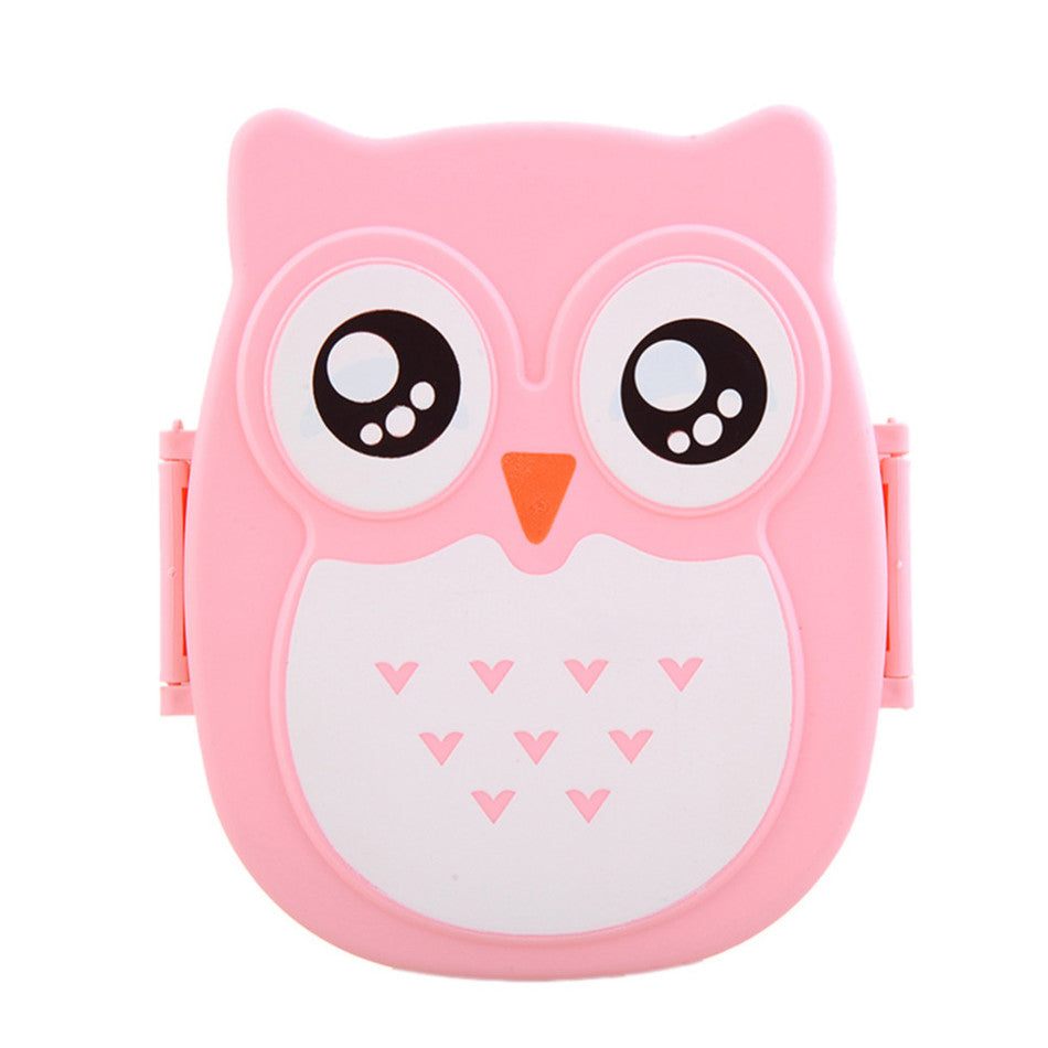 Cartoon Owl Lunch Box