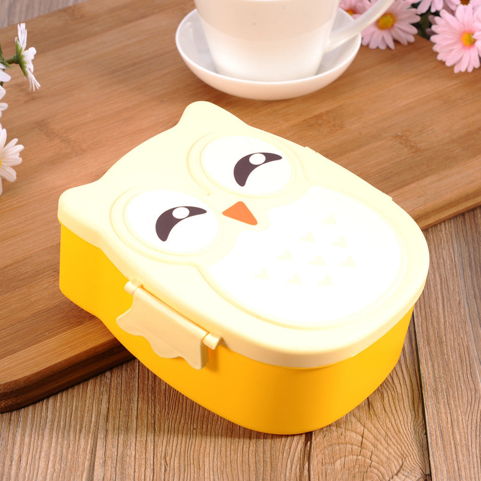 Cartoon Owl Lunch Box