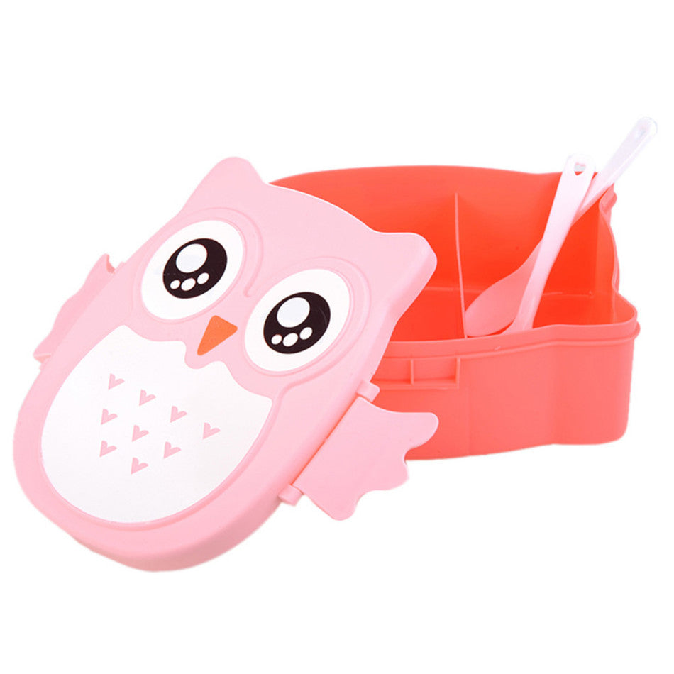 Cartoon Owl Lunch Box