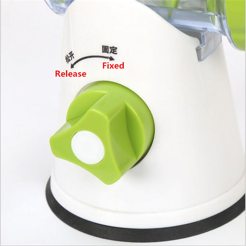 New 2 In 1 Multifunction Manual Soft Ice Cream Maker Manual Fruit Juicer Extractor Blender Lemon Squeezer Citrus Juicer Kitchen