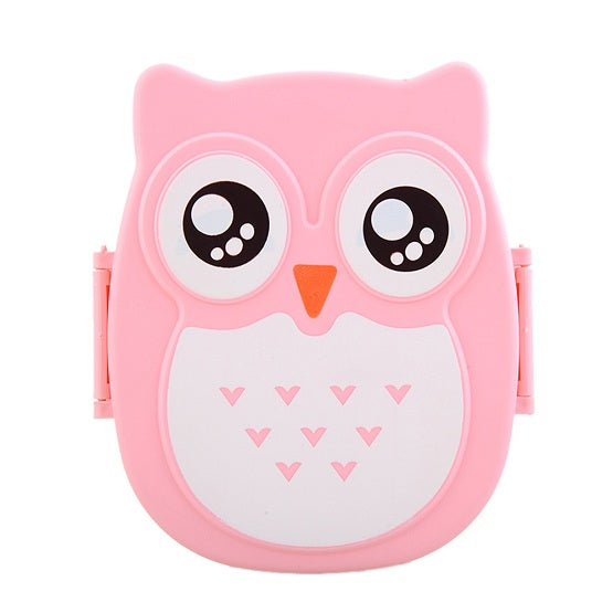 Cartoon Owl Lunch Box