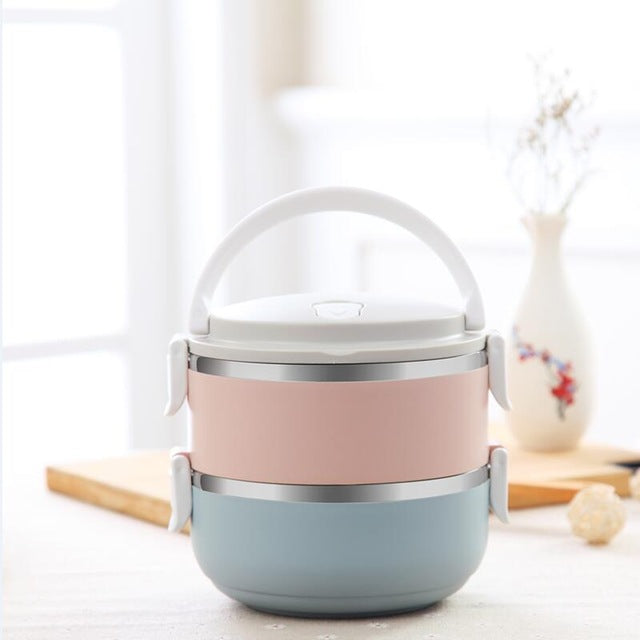 Portable Stainless Steel Lunch Box