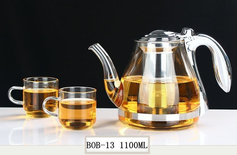 Elegant Glass Tea Pot