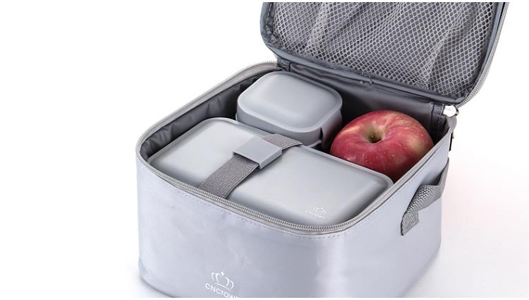 Portable Double Layer Lunch Box