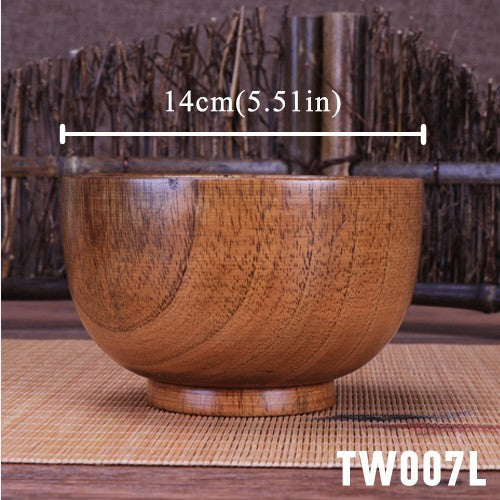 Wooden Soup Bowl