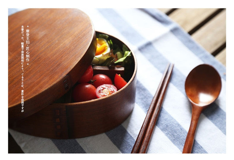 Urijk Handmade Wooden Lunch Box