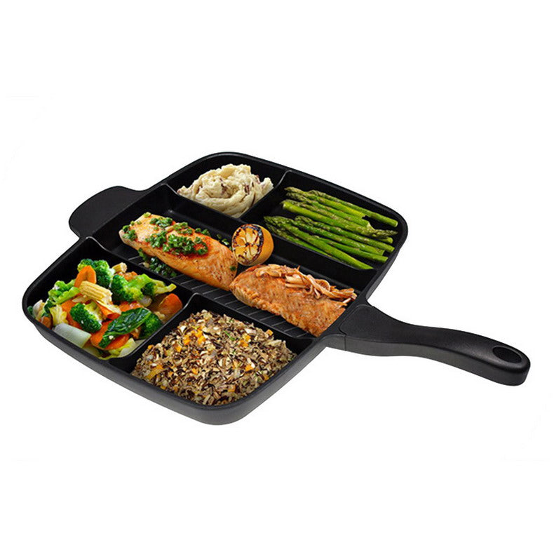 5 in 1 Divided Fry Pan