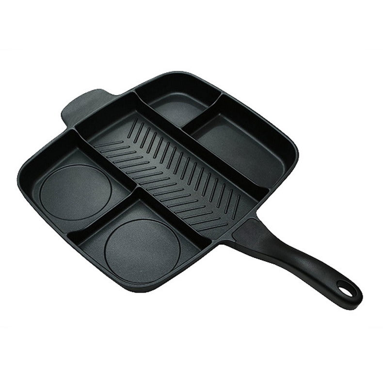 5 in 1 Divided Fry Pan