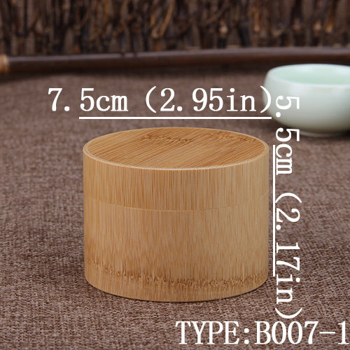 Bamboo Storage Jars