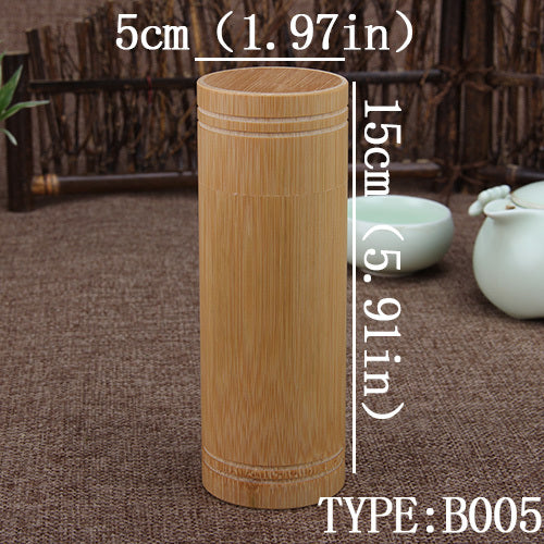 Bamboo Storage Jars