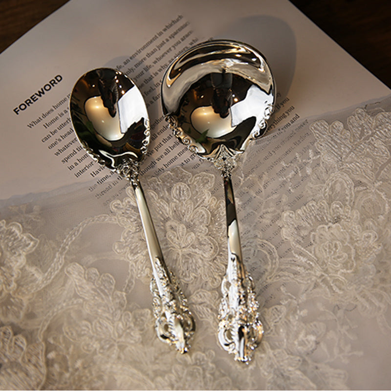 Luxury Western Silver Dinnerware