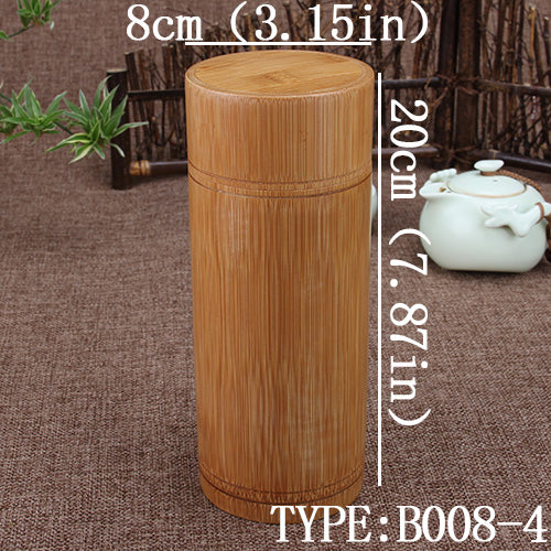 Bamboo Storage Jars