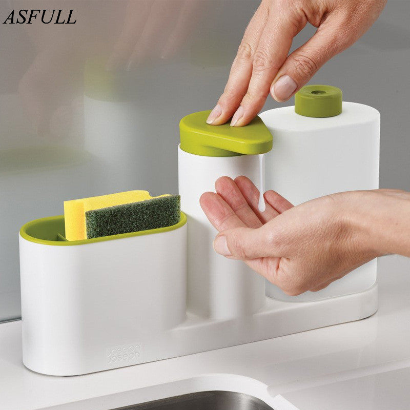 Soap and Sponge Storage Rack