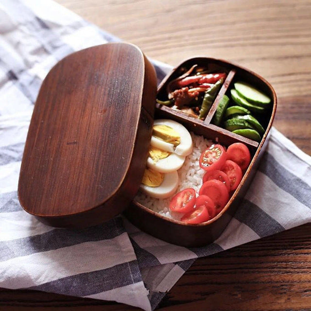 Urijk Handmade Wooden Lunch Box