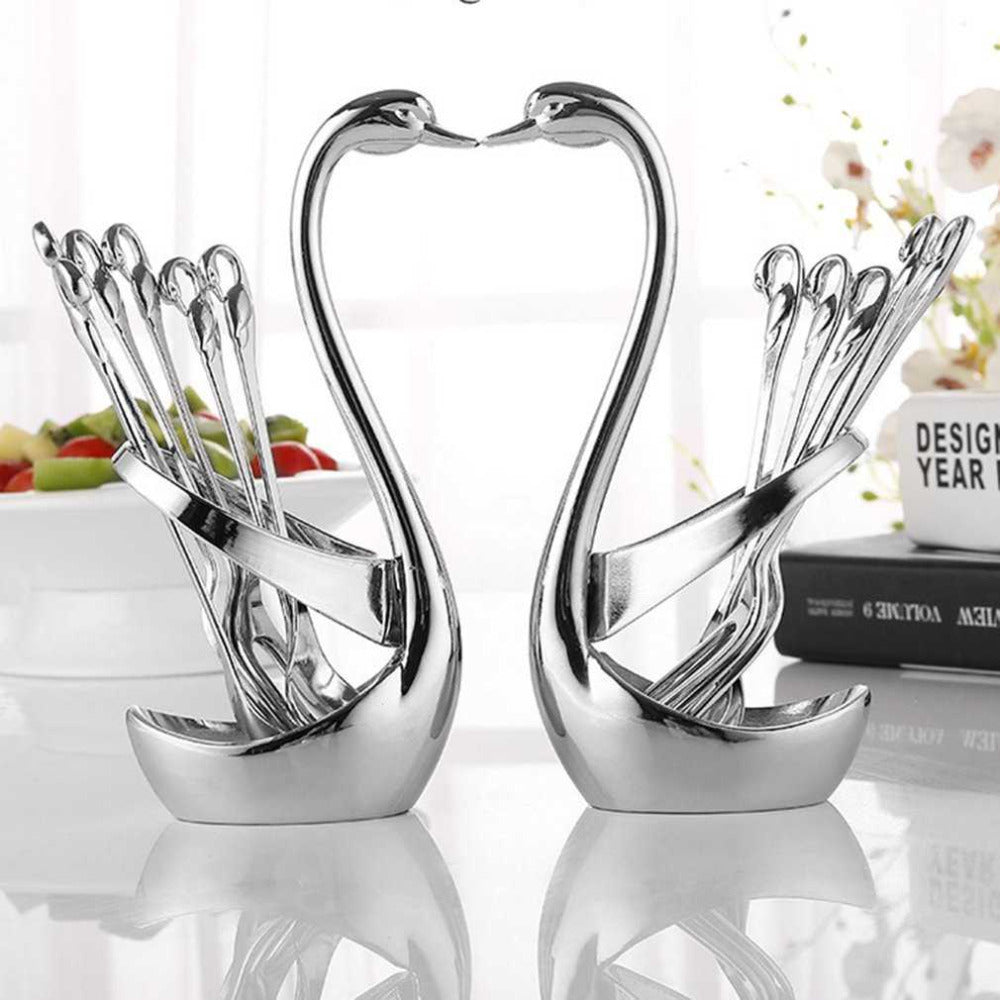 Swan Cutlery Holder