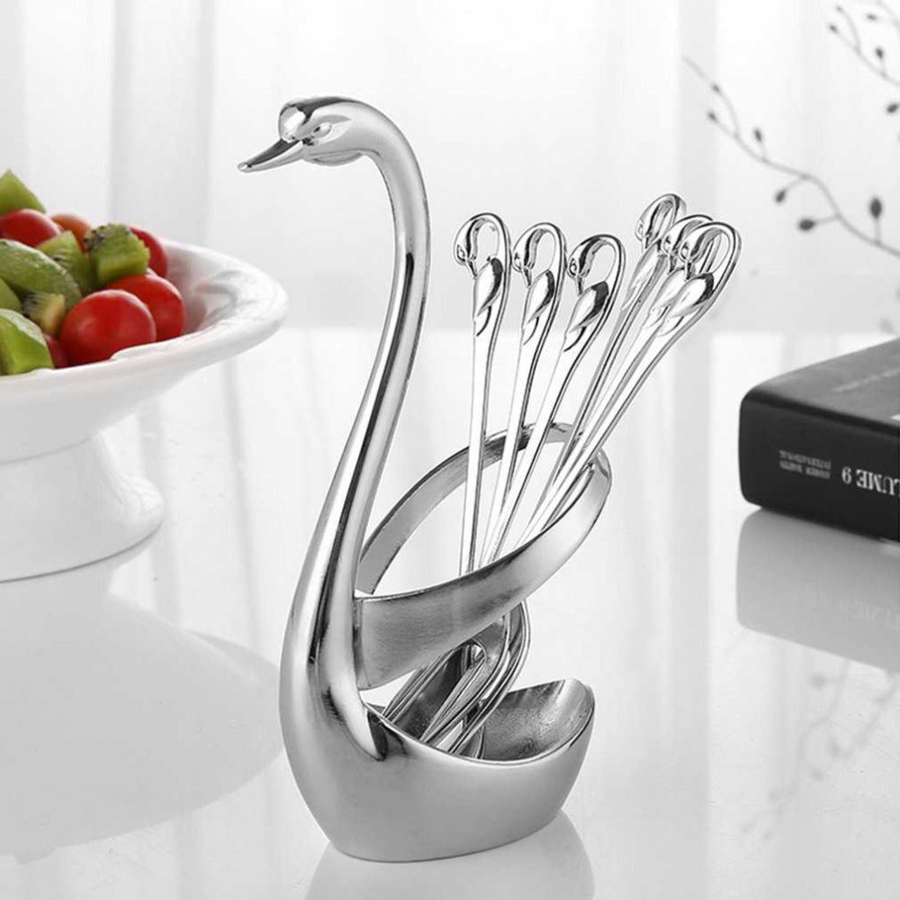 Swan Cutlery Holder