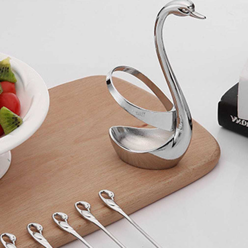 Swan Cutlery Holder