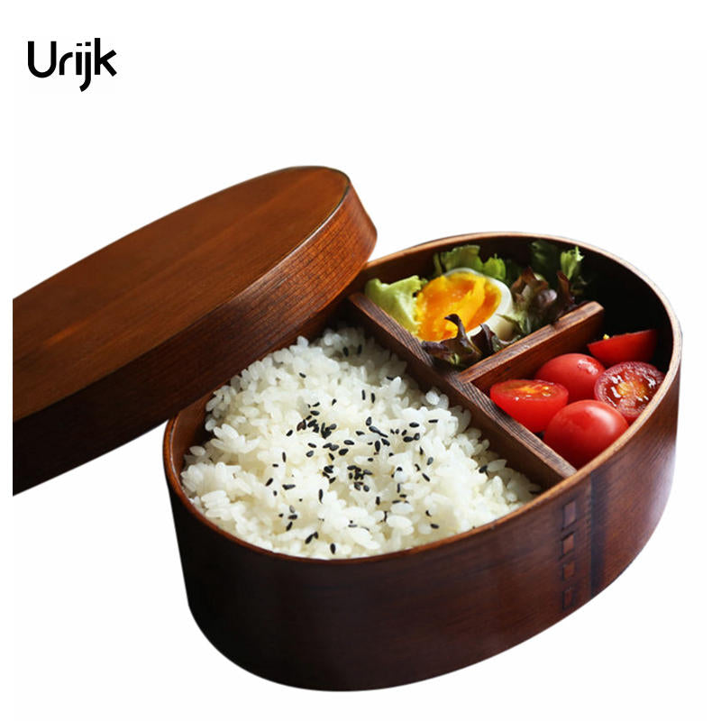 Urijk Handmade Wooden Lunch Box