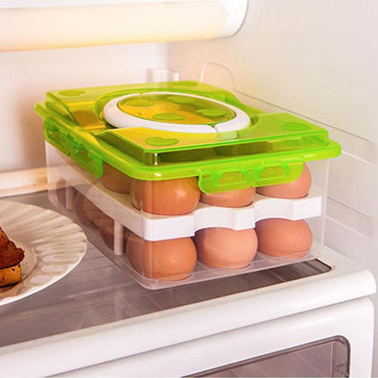 Double Layer Egg Storage Box