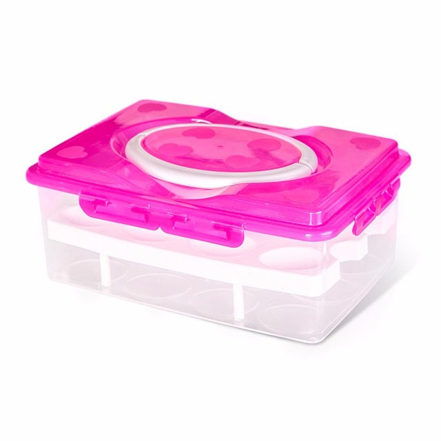 Double Layer Egg Storage Box