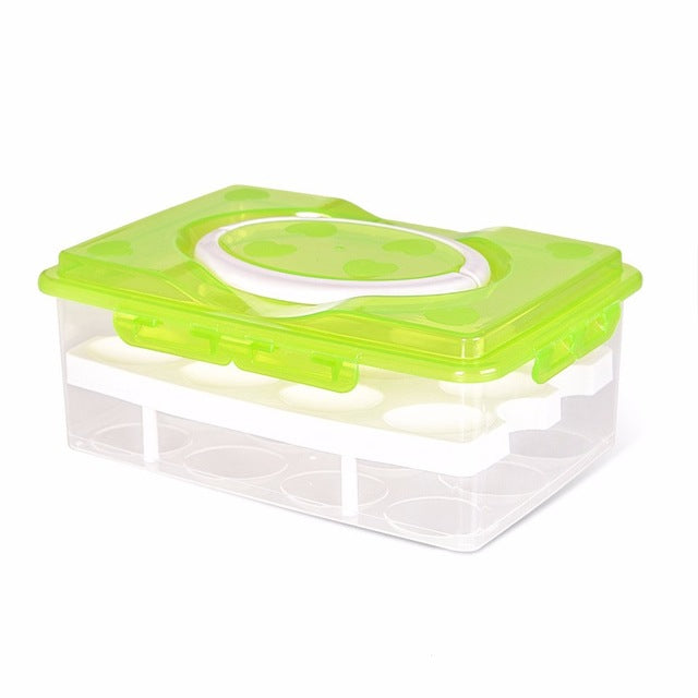 Double Layer Egg Storage Box