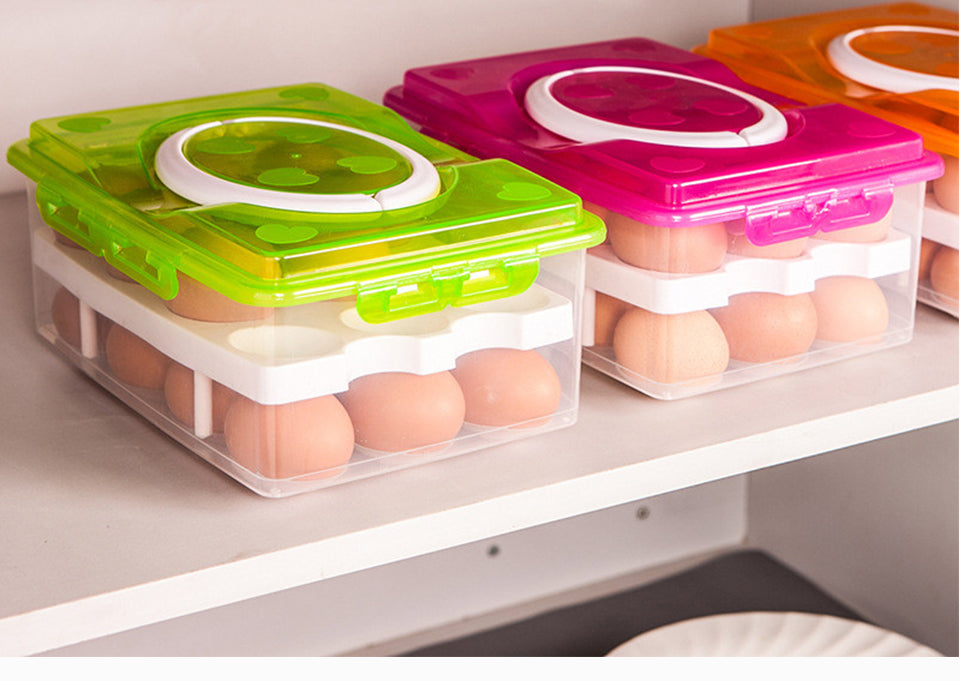 Double Layer Egg Storage Box