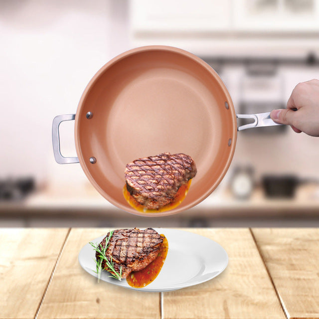 Non-stick Copper Frying Pan