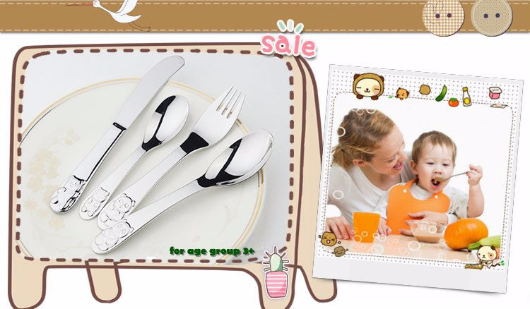 4 Pc Dinnerware for Kids