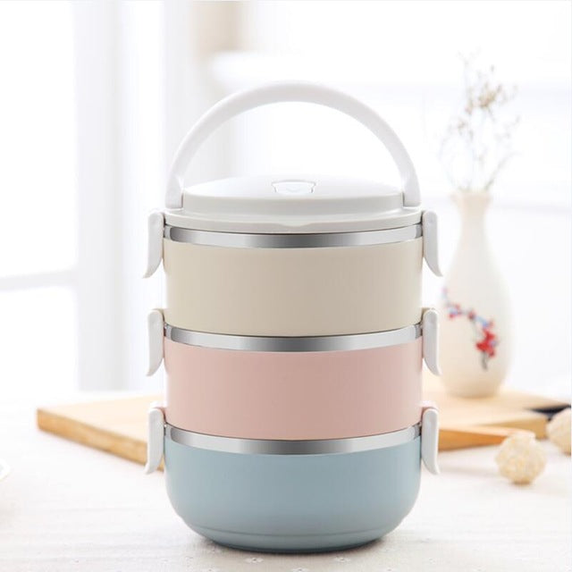 Gradient Color Japanese Lunch Box