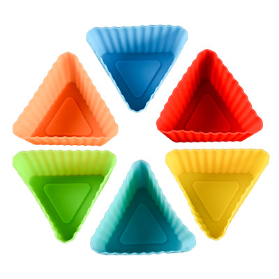 12pcs Silicone Cupcake Mold