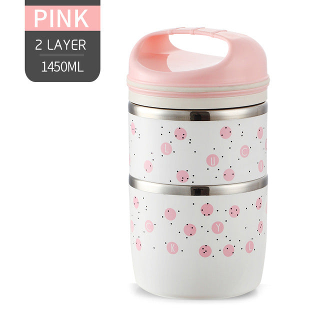 Cute Japanese Thermal Lunch Box