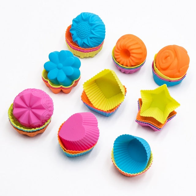 Silicone Muffin Cupcake Mold