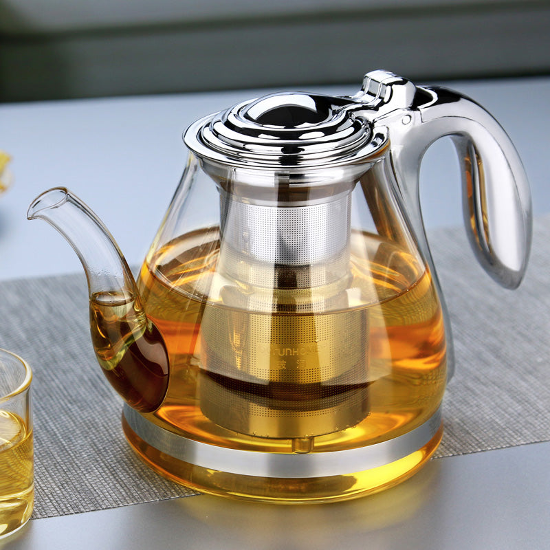 Elegant Glass Tea Pot